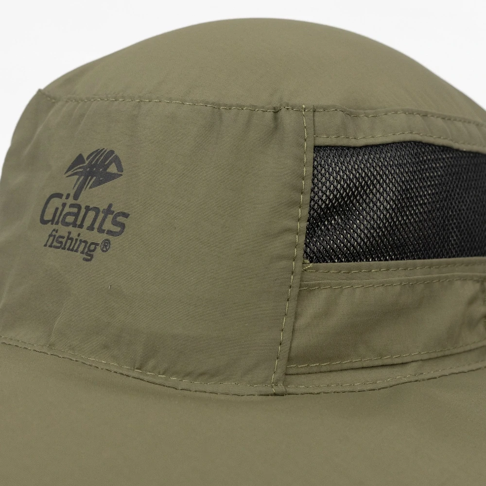 Giants fishing Rybársky klobúk Fishing Hat UV40+ Olive Green