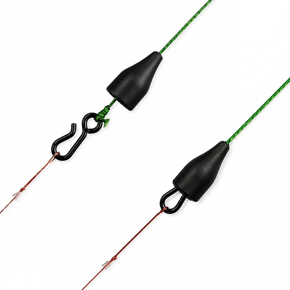 Giants fishing Rýchlovýmenný klip s prevlekom Turbo Beads 10ks