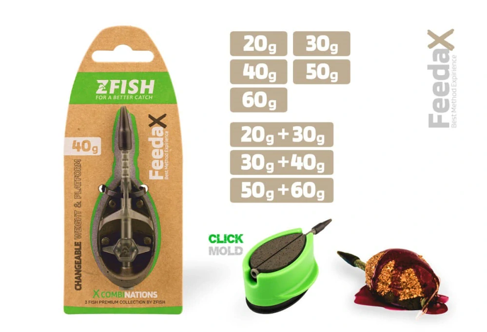 ZFISH KRMITKO METHOD FEEDER FEEDA X