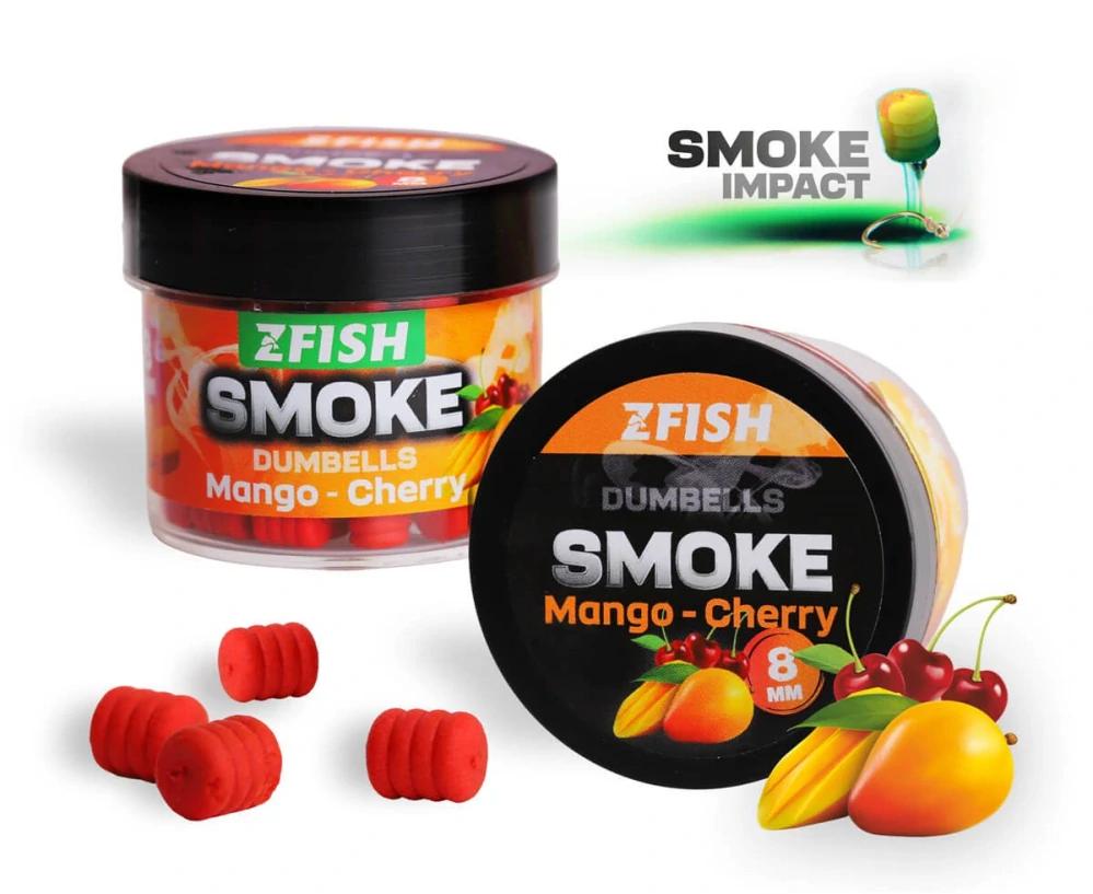 ZFISH SMOKE POP-UP DUMBELLS 8 MM